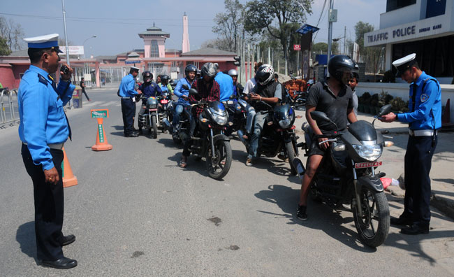 आज उपत्यकाका ७६ स्थानमा चेकिङ