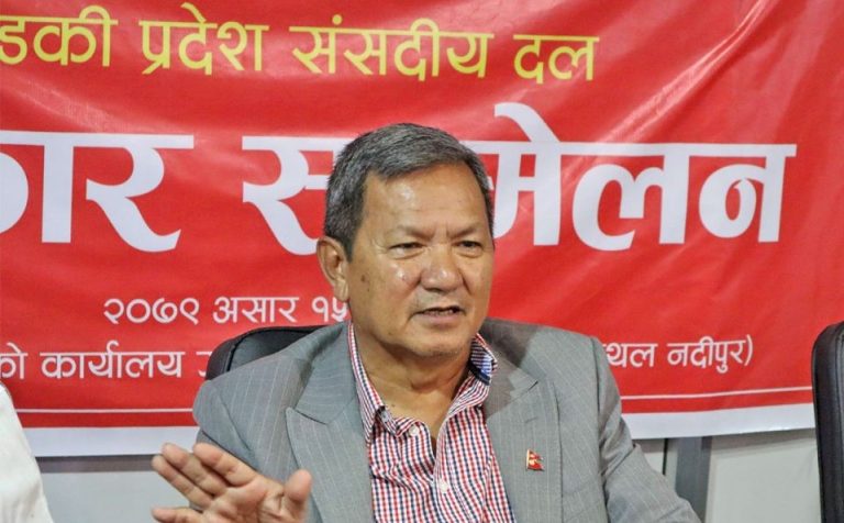 गण्डकी प्रदेशमा अर्थमन्त्रीलाई कारबाही गर्न या राजीनामा दिन एमालेको दबाब