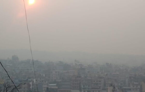 वायु प्रदूषण संवेदनशील अवस्थामा,हवाई उडान प्रभावित 