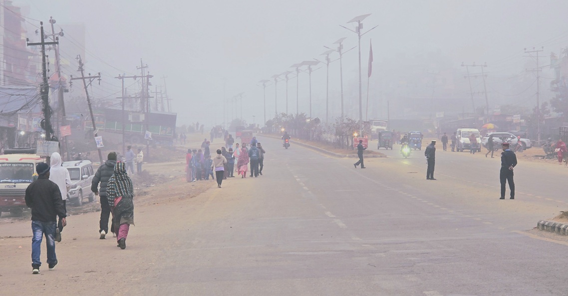 तराईमा हुस्सु, उच्च पहाडी क्षेत्रमा वर्षा र हिमपातको सम्भावना